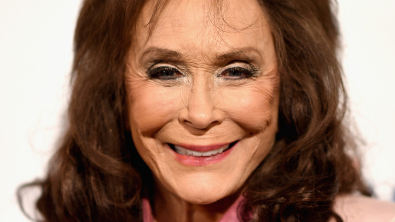 Loretta Lynn attending a billboard event