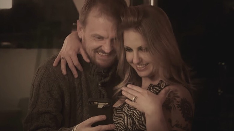 Clint and Tracie taking a selfie