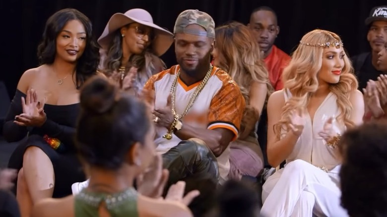Cast of Love & Hip Hop Hollywood at a fashion show
