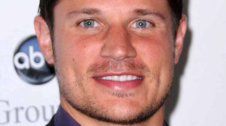 Nick Lachey smiling