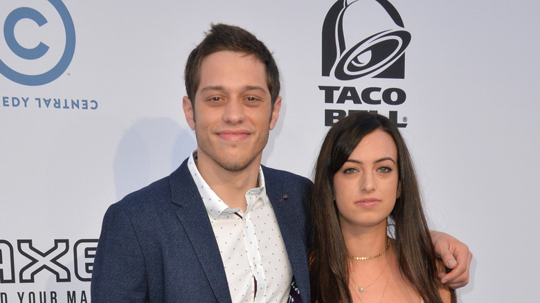 Pete Davidson and Cazzie David