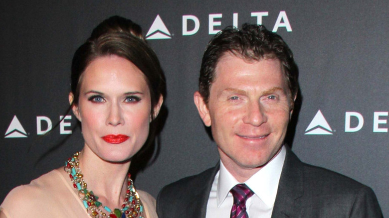 Stephanie March and Bobby Flay
