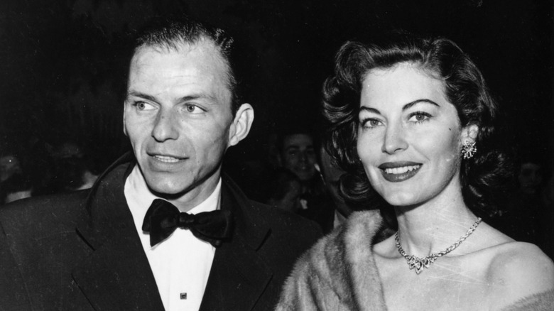 Frank Sinatra and Ava Gardner vintage photo