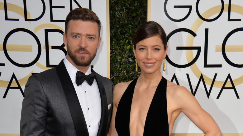Justin Timberlake and Jessica Biel