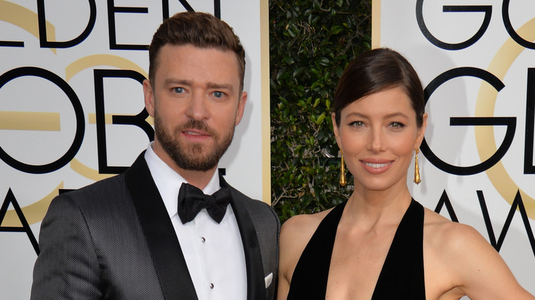 Justin Timberlake and Jessica Biel