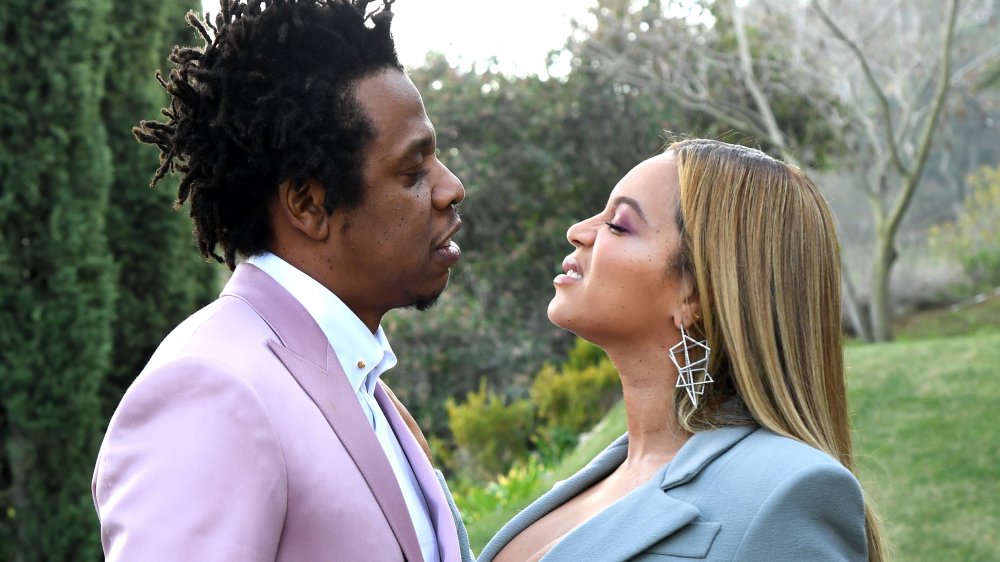 Jay-Z and Beyonce at the 2020 Roc Nation The Brunch 