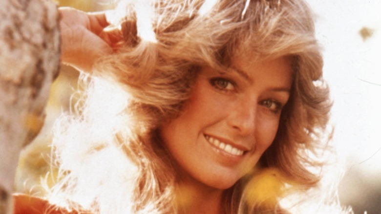 Farrah Fawcett smiling 