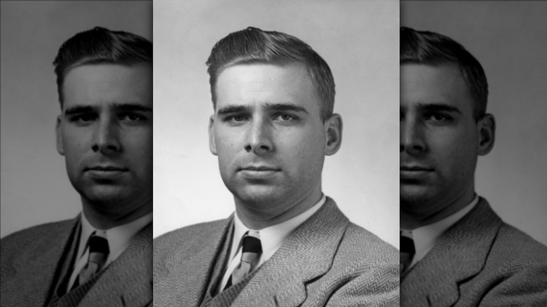 Gene Roddenberry posing
