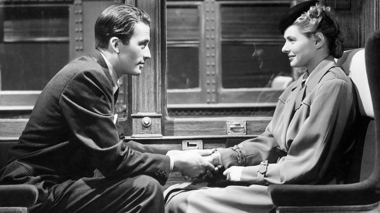 Gregory Peck and Ingrid Bergman smiling 