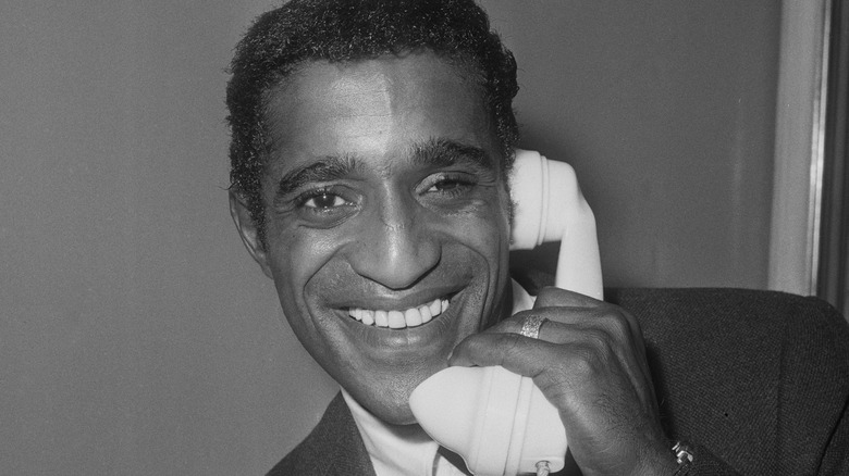 Sammy Davis Jr. smiling 