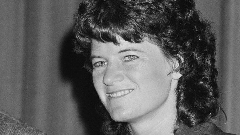 Sally Ride smiling 
