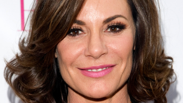 Luann de Lessep on the red carpet in 2018.