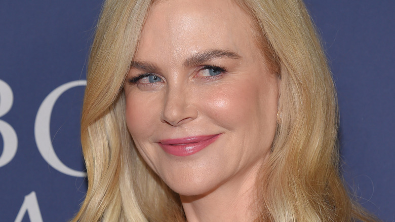 Nicole Kidman smiles on the red carpet