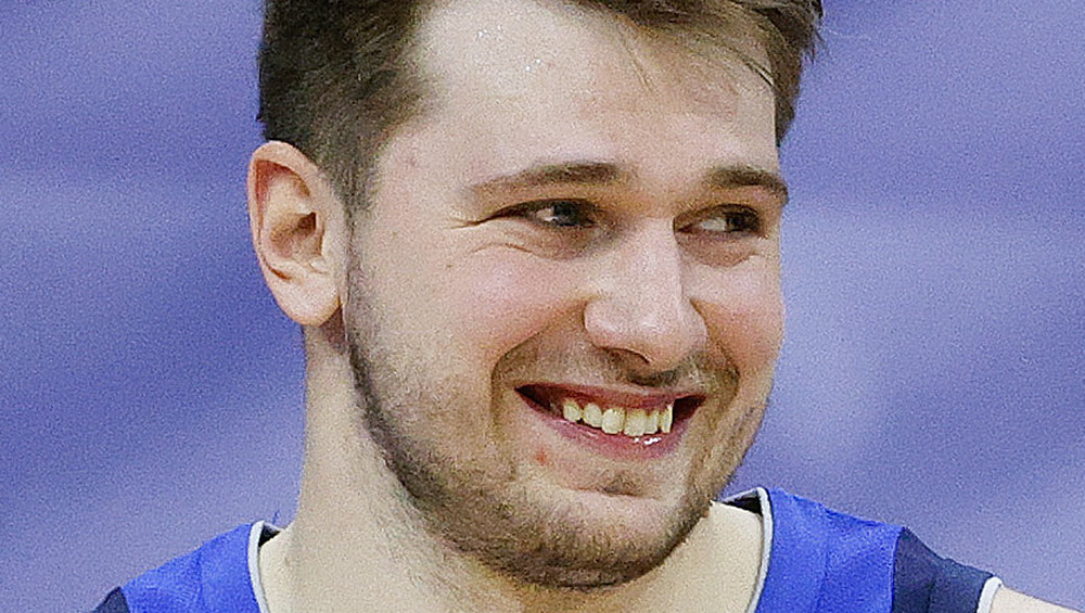 Luka Dončić smiling