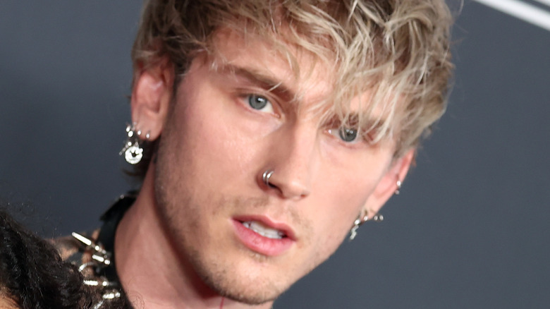 Machine Gun Kelly at the 2021 AMAs