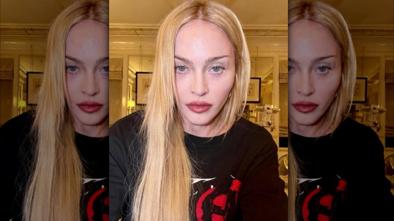 Madonna after hospitalization