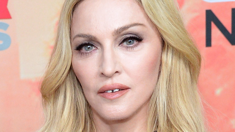 Madonna silver teeth