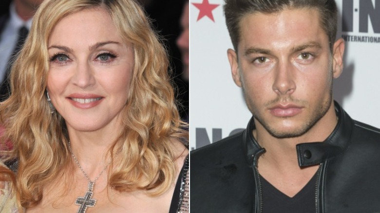 Madonna; Andrea Denver posing