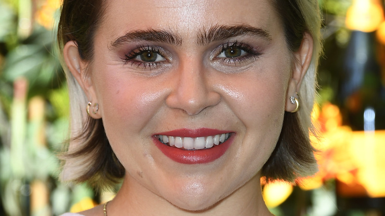 Mae Whitman smiling closeup