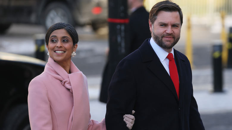 JD Vance and Usha Vance at the inauguration