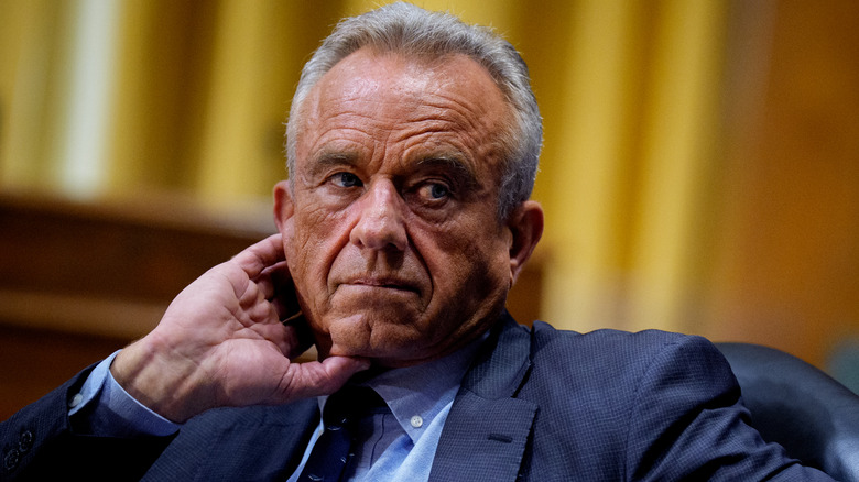 RFK Jr. pictured at a committee hearing.