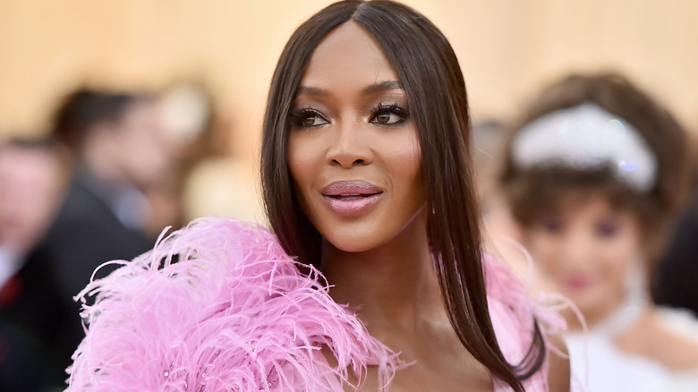Naomi Campbell posing 