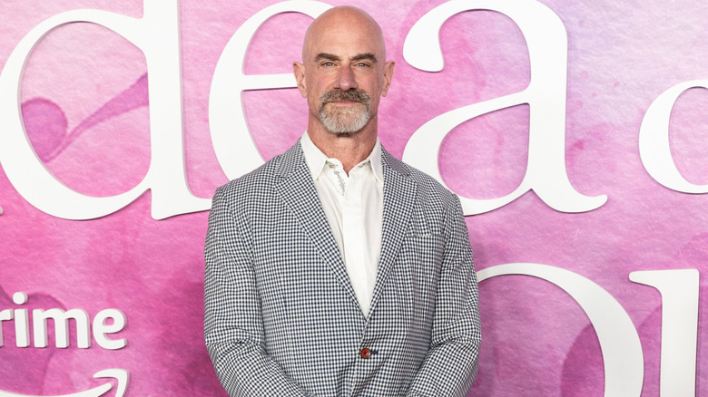 Chris Meloni posing at an event