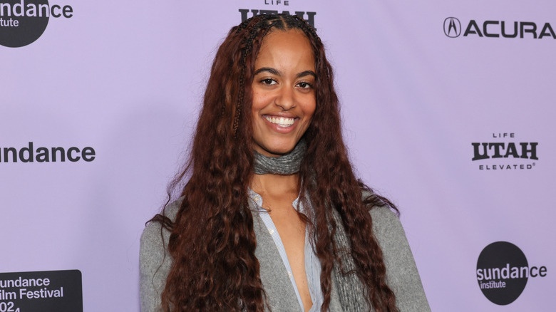 : Malia Ann Obama attending the "The Heart" Premiere