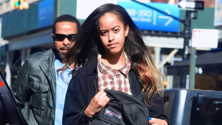 Malia Obama in 2017