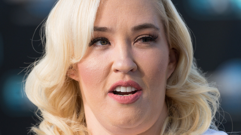 Mama June Shannon looking shocked