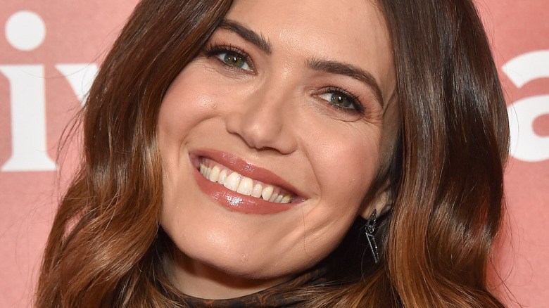 Mandy Moore smiling