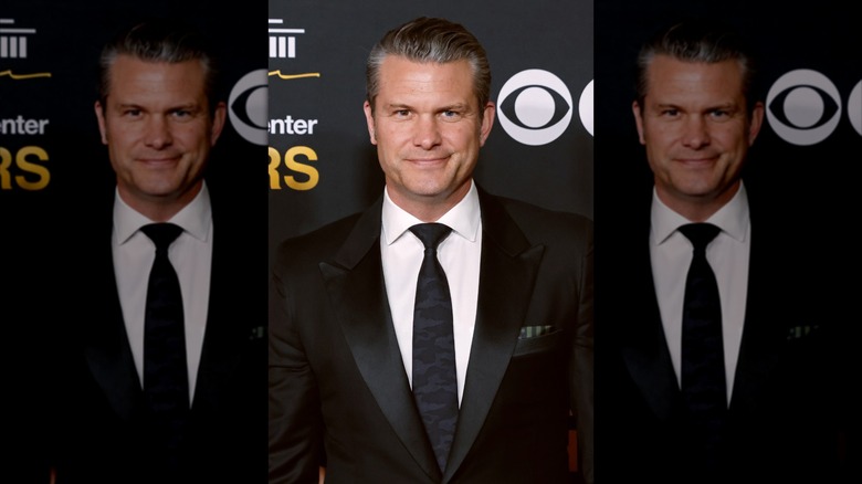 Pete Hegseth attending the 2025 Kennedy Center Honors at The Kennedy Center