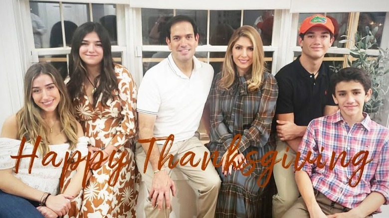 Marco Rubio, Jeanette Rubio, and family
