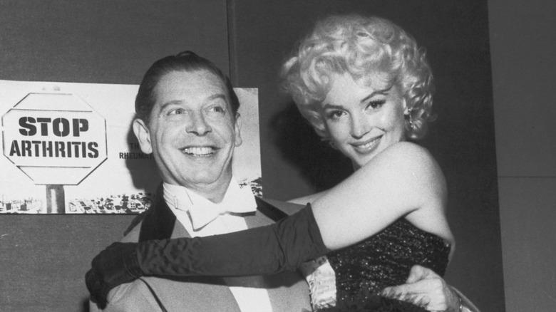 Milton Berle and Marilyn Monroe at Ringling Bros, Barnum & Bailey Circus at Madison Square Garden