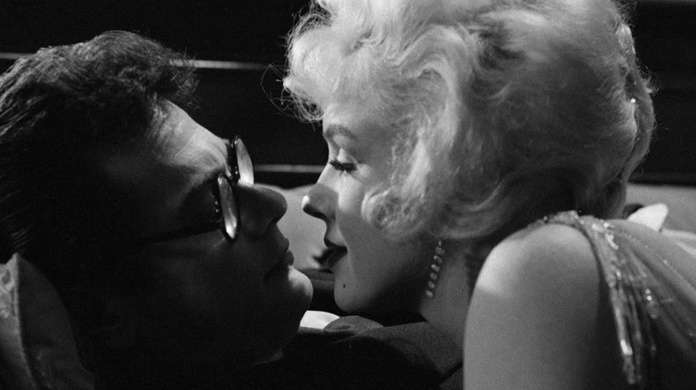 Tony Curtis and Marilyn Monroe in Some Like It Hot