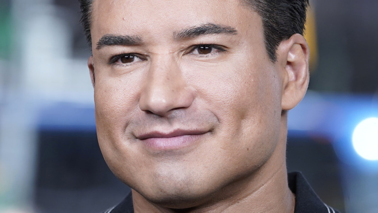 Mario Lopez staring