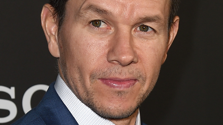 Mark Wahlberg in suit on red carpet