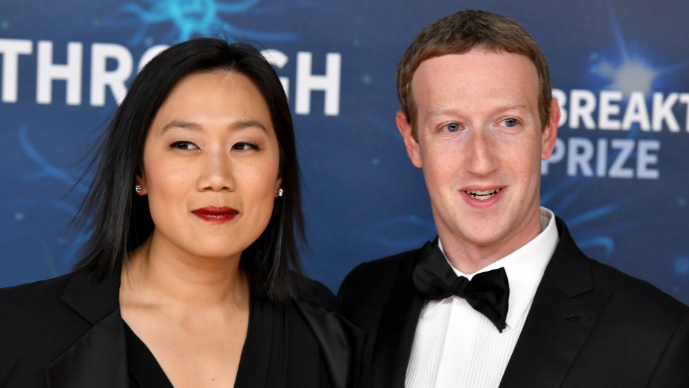 Mark Zuckerberg and Priscilla Chan