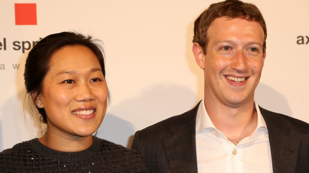 Mark Zuckerberg and Priscilla Chan