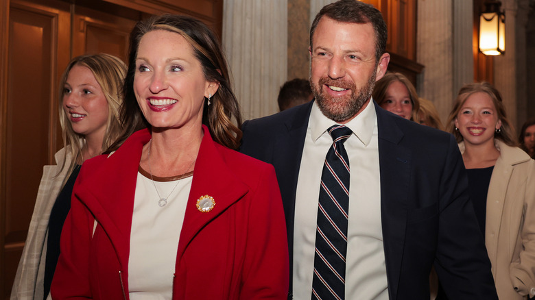 Markwayne Mullin and his wife smiling