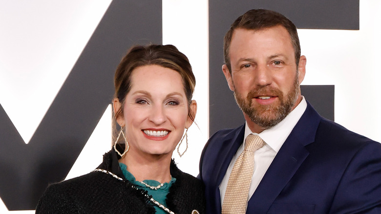 Christie Mullin and Markwayne Mullin on red carpet