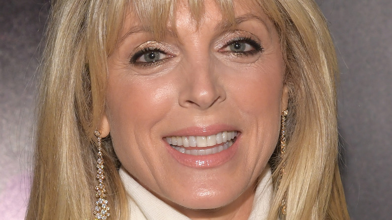 Marla Maples smiling