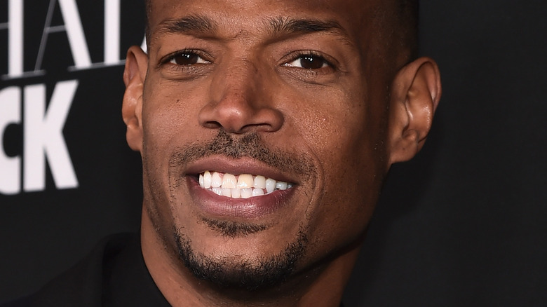 Marlon Wayans smiling