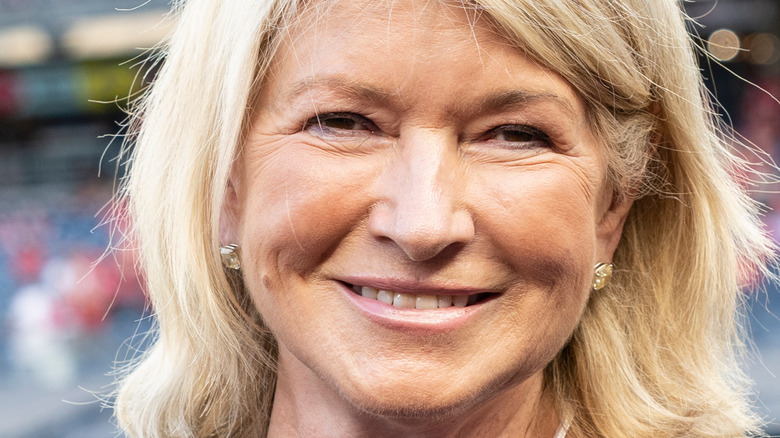 Martha Stewart smiling