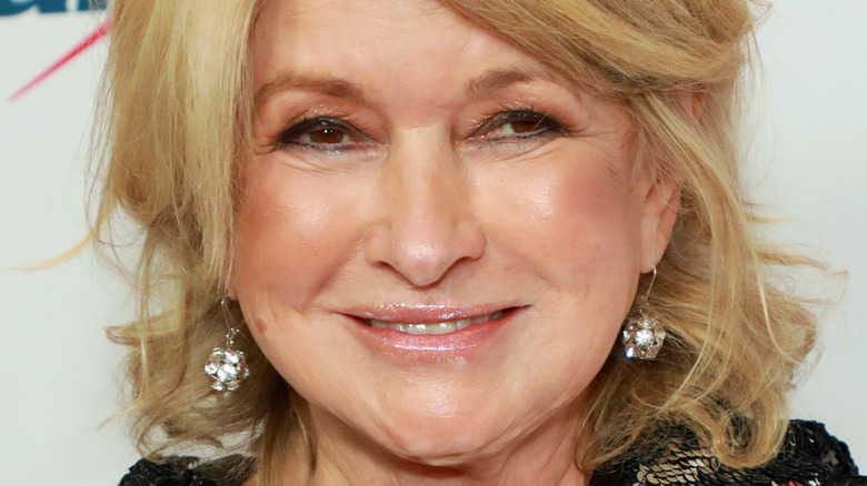 Martha Stewart smiles on the 2021 Jingle Ball red carpet