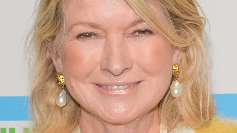 Martha Stewart smiling