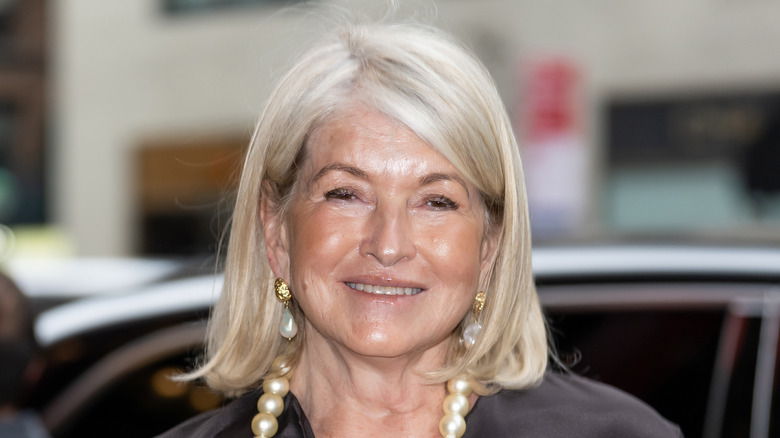 Martha Stewart smiling