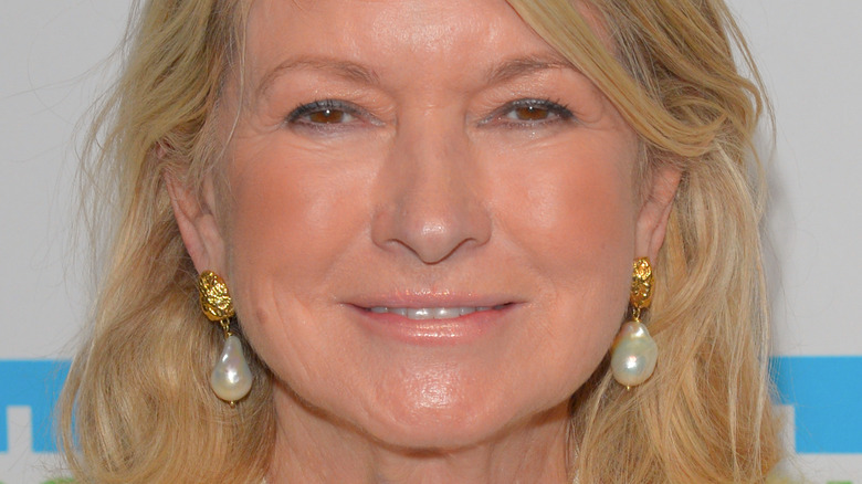 Martha Stewart smiling