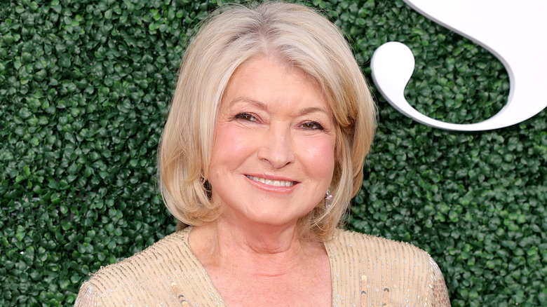 Martha Stewart smiling