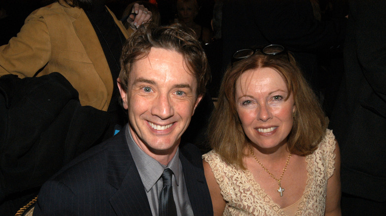 Martin Short and Nancy Dolman smiling